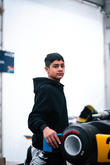 Between sessions — PFI paddock